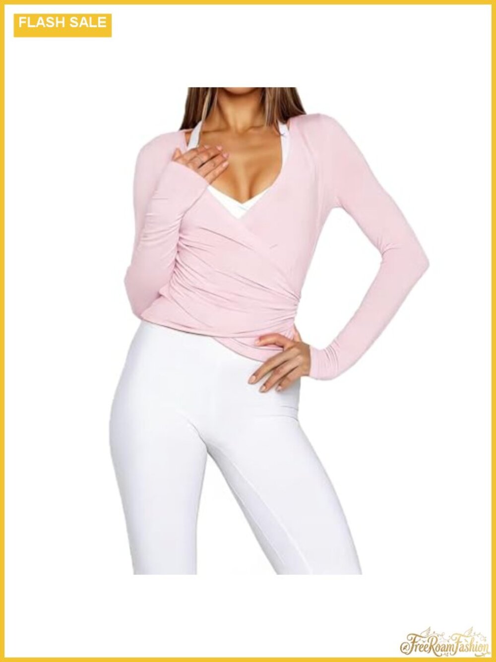 Women's Racerback Crop Top with Thumb Holes